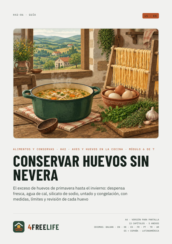 Conservar huevos sin nevera