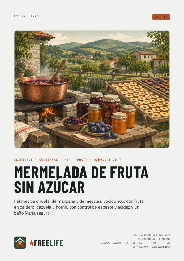 Mermelada de fruta sin azúcar