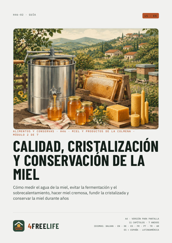 Calidad, cristalización y conservación de la miel