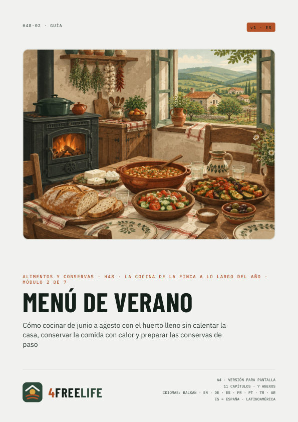 Menú de verano