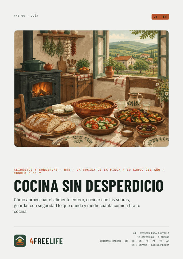 Cocina sin desperdicio