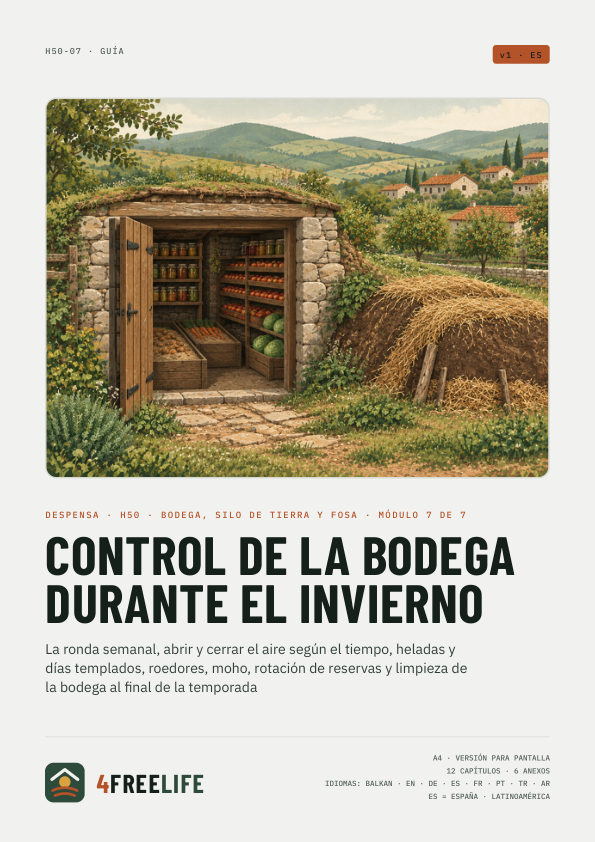 Control de la bodega durante el invierno