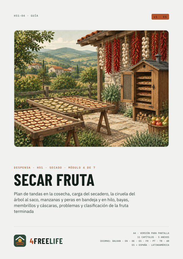 Secar fruta