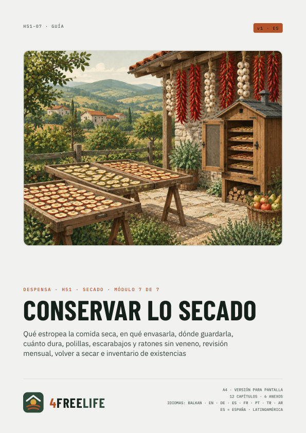 Conservar lo secado