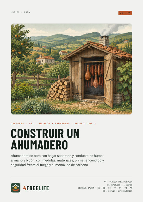 Construir un ahumadero