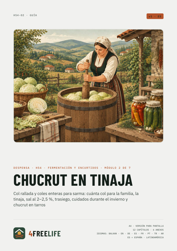 Chucrut en tinaja