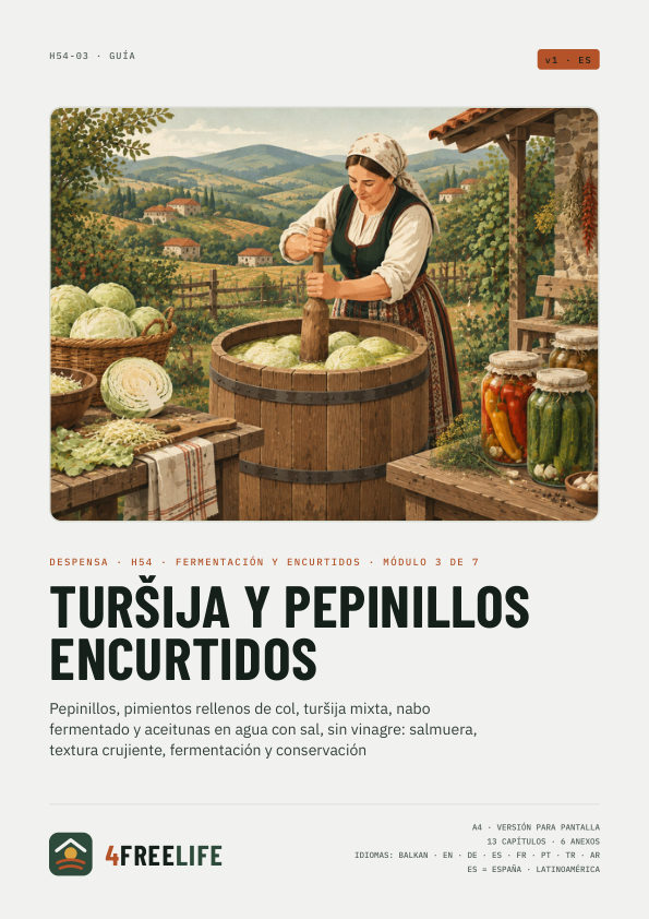 Turšija y pepinillos encurtidos