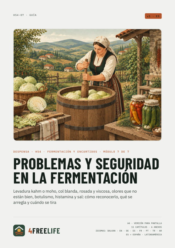 Problemas y seguridad en la fermentación