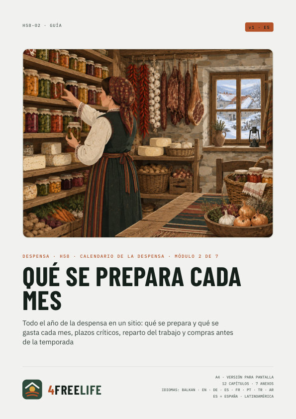 Qué se prepara cada mes