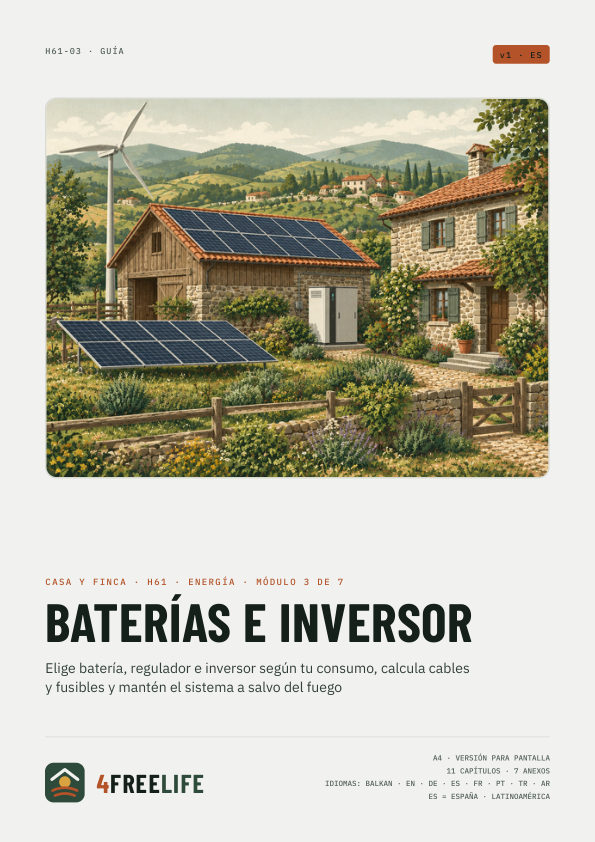 Baterías e inversor
