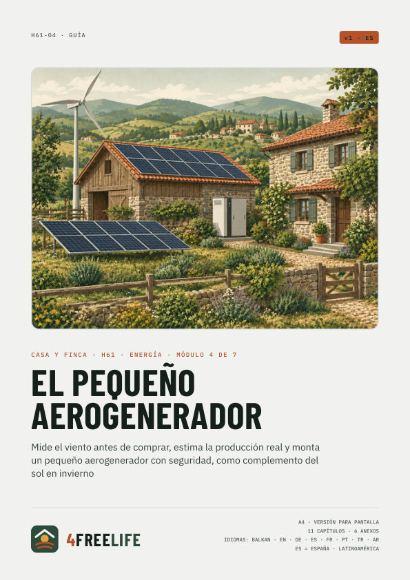 El pequeño aerogenerador