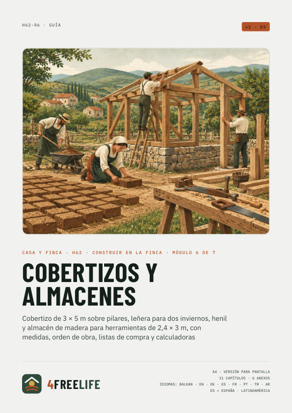 Cobertizos y almacenes