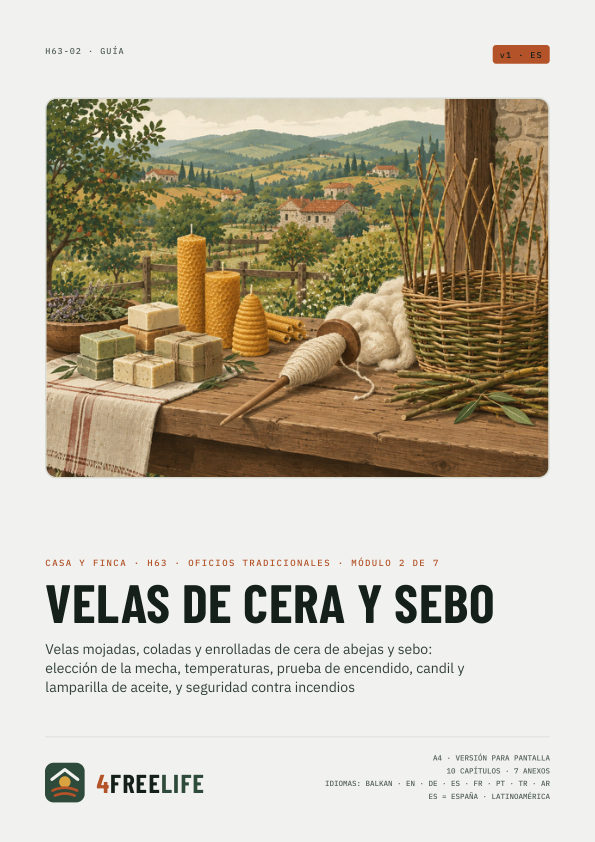 Velas de cera y sebo