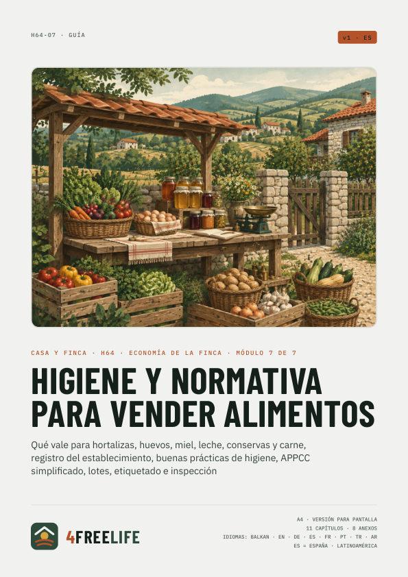 Higiene y normativa para vender alimentos