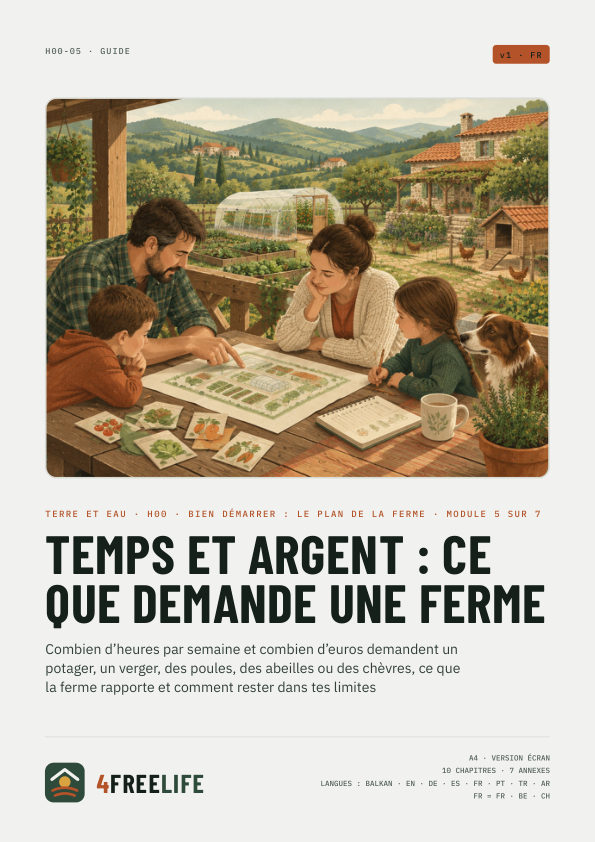 Temps et argent : ce que demande une ferme