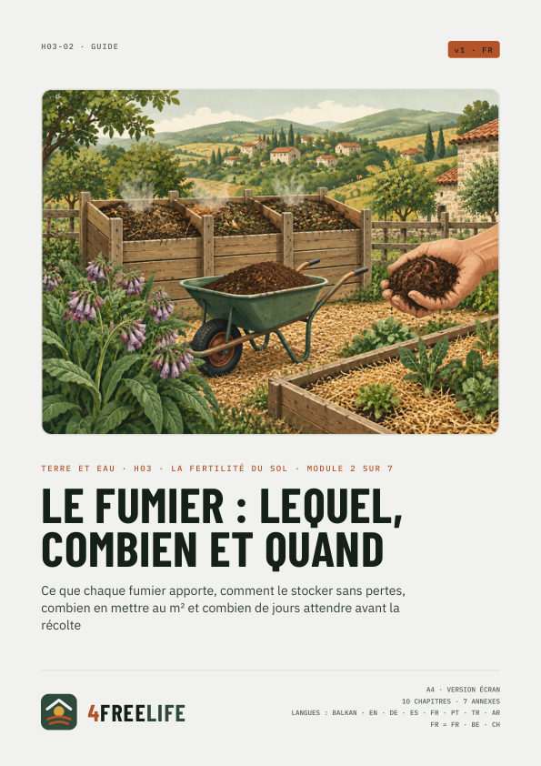 Le fumier : lequel, combien et quand