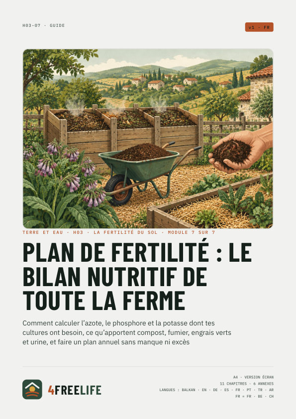 Plan de fertilité : le bilan nutritif de toute la ferme