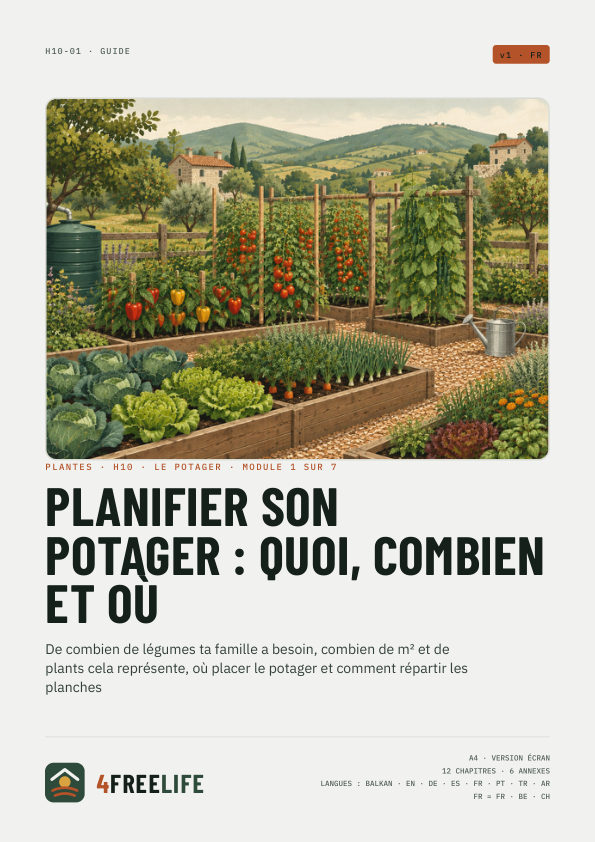 Planifier son potager : quoi, combien et où
