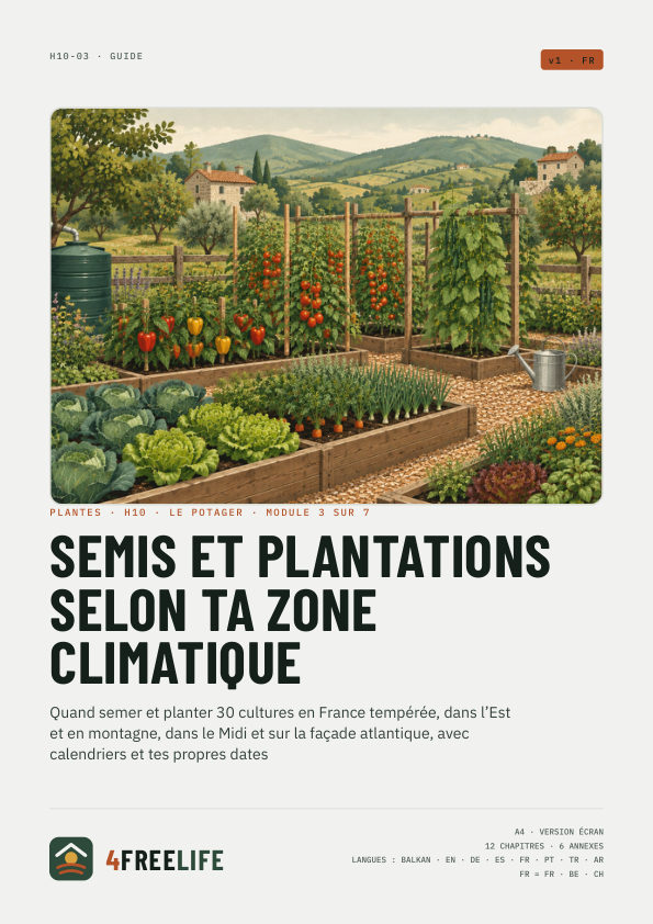 Semis et plantations selon ta zone climatique