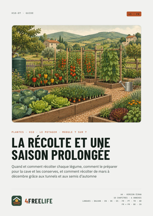 La récolte et une saison prolongée