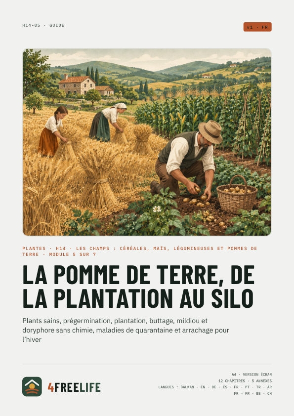 La pomme de terre, de la plantation au silo