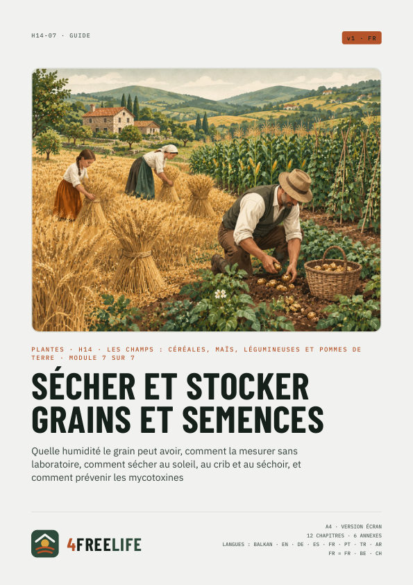 Sécher et stocker grains et semences