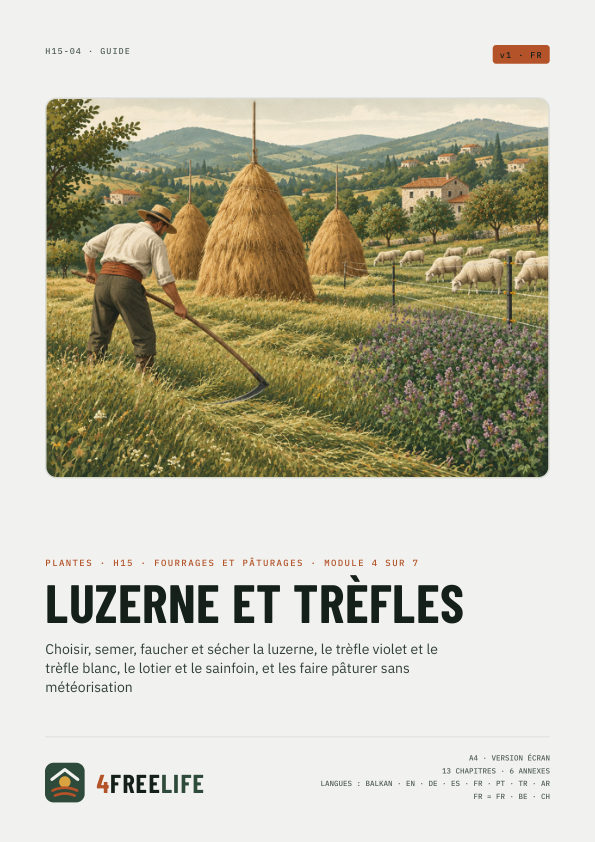 Luzerne et trèfles