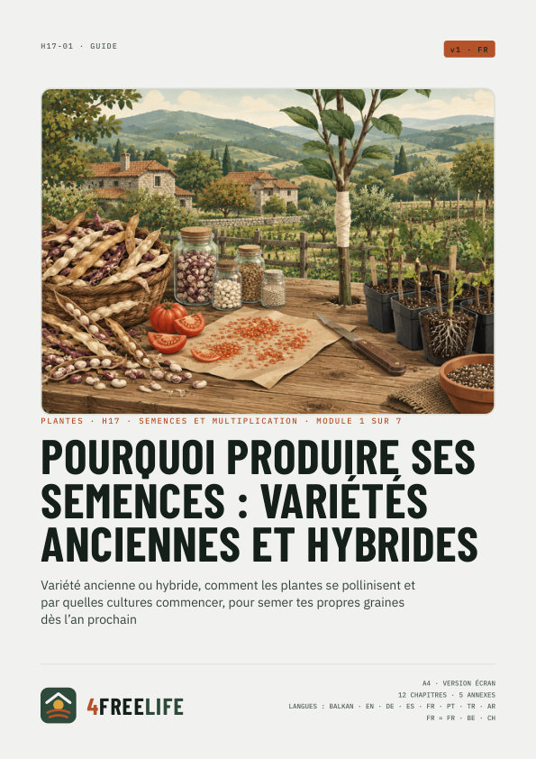 Pourquoi produire ses semences : variétés anciennes et hybrides