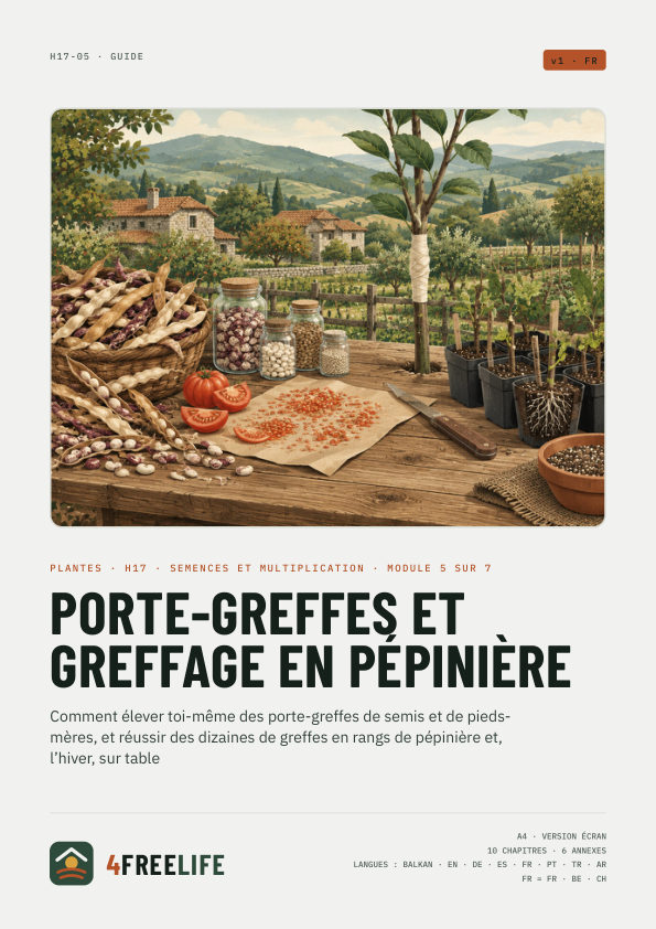 Porte-greffes et greffage en pépinière