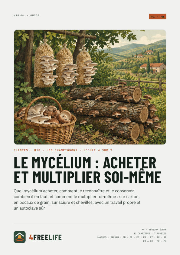 Le mycélium : acheter et multiplier soi-même