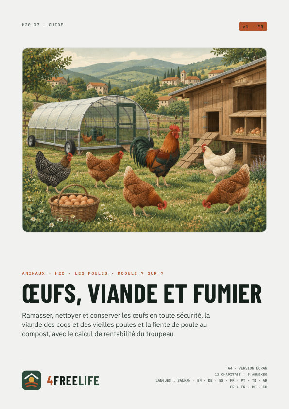Œufs, viande et fumier