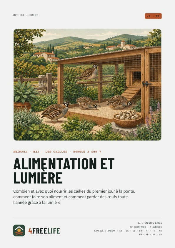 Alimentation et lumière