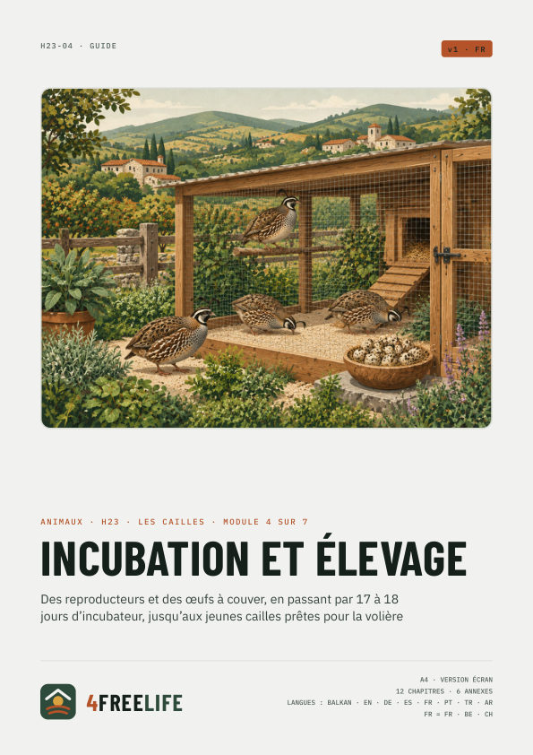 Incubation et élevage