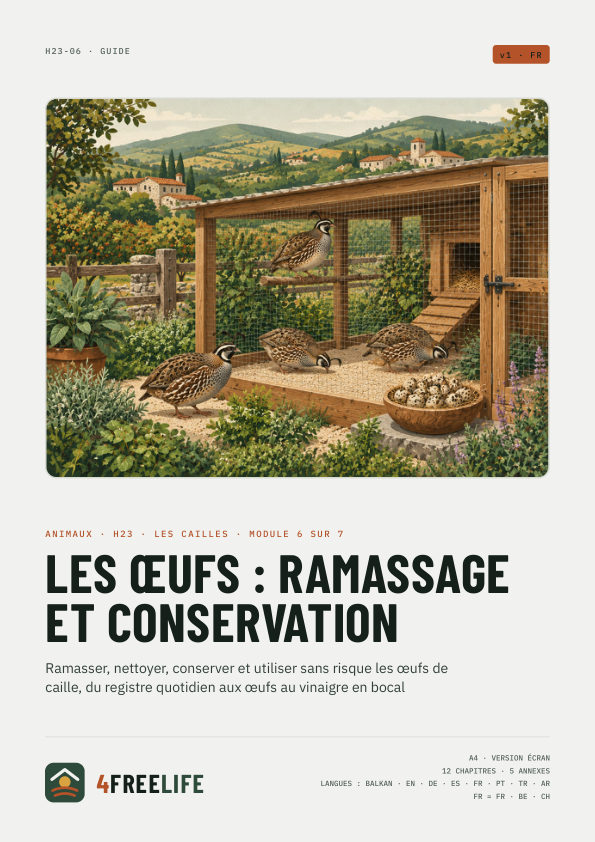 Les œufs : ramassage et conservation