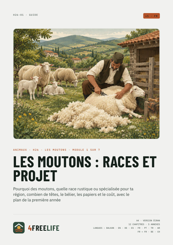 Les moutons : races et projet