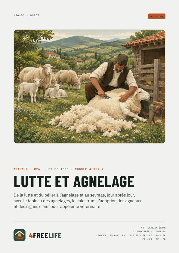 Lutte et agnelage