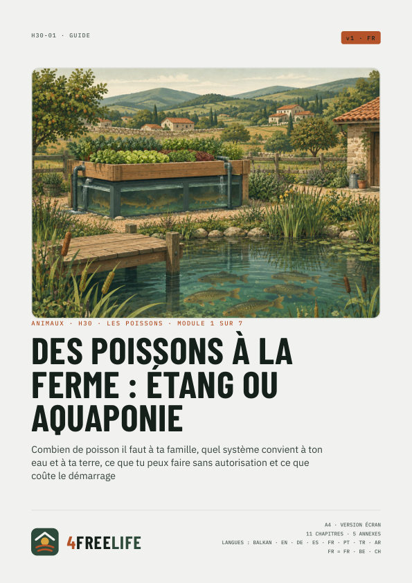 Des poissons à la ferme : étang ou aquaponie