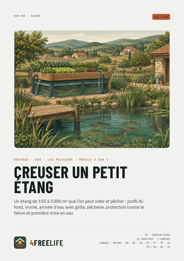 Creuser un petit étang