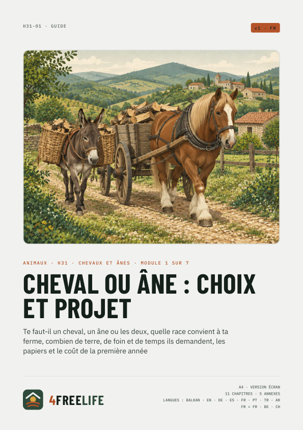 Cheval ou âne : choix et projet
