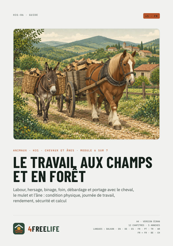 Le travail aux champs et en forêt