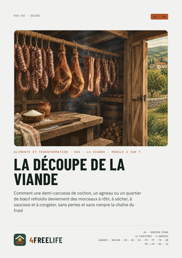 La découpe de la viande