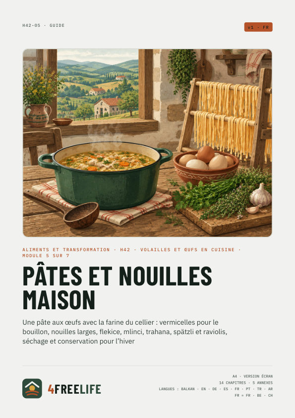 Pâtes et nouilles maison