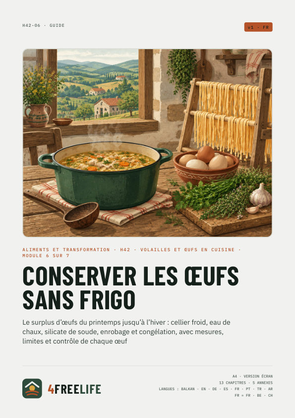 Conserver les œufs sans frigo