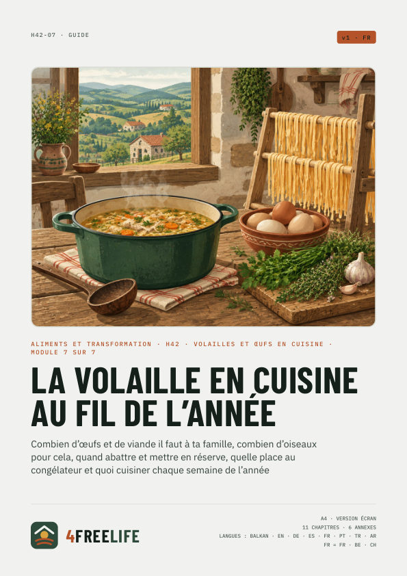 La volaille en cuisine au fil de l’année
