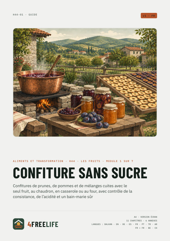 Confiture sans sucre