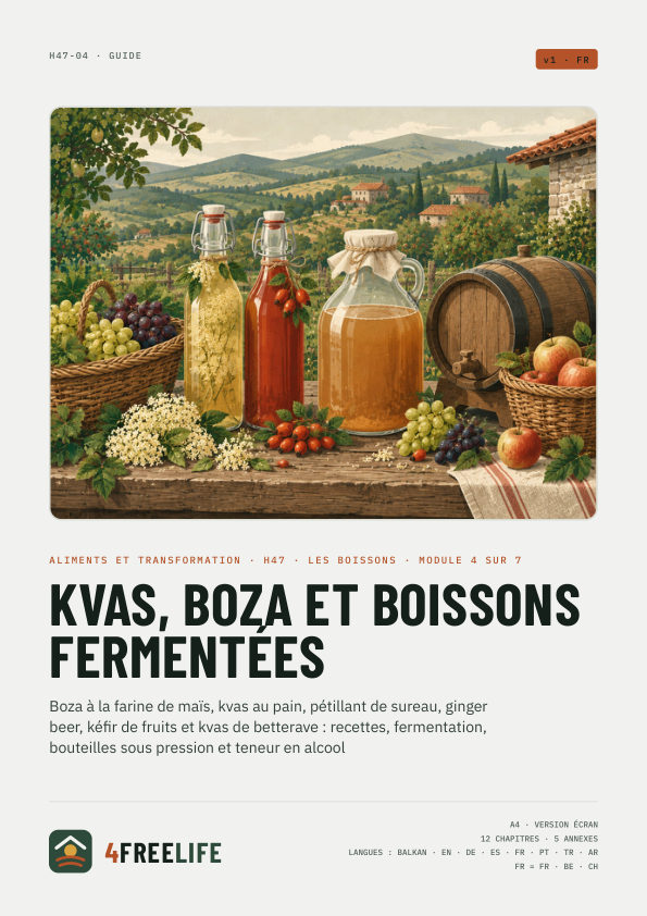 Kvas, boza et boissons fermentées