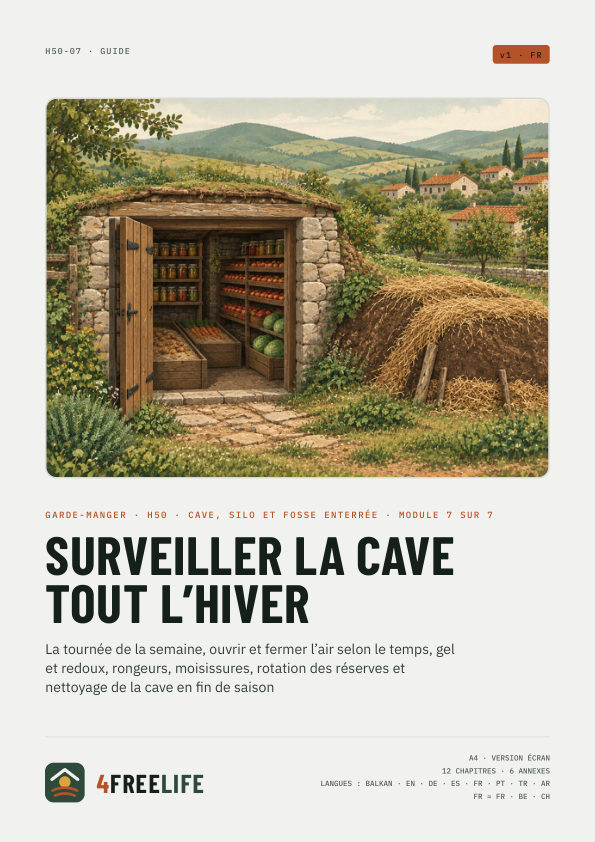 Surveiller la cave tout l’hiver
