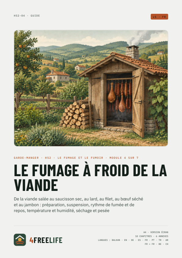 Le fumage à froid de la viande