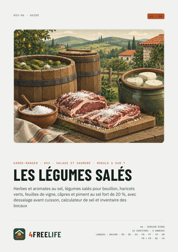 Les légumes salés