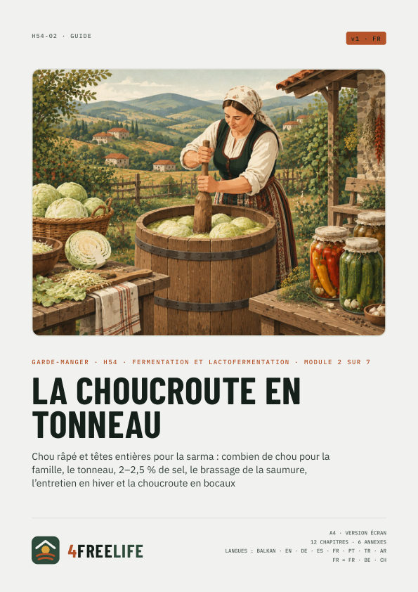 La choucroute en tonneau